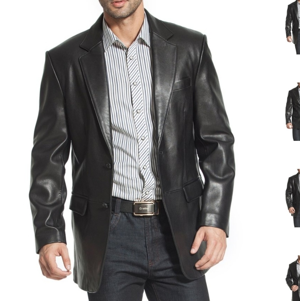 Dark Horse | Black leather jacket